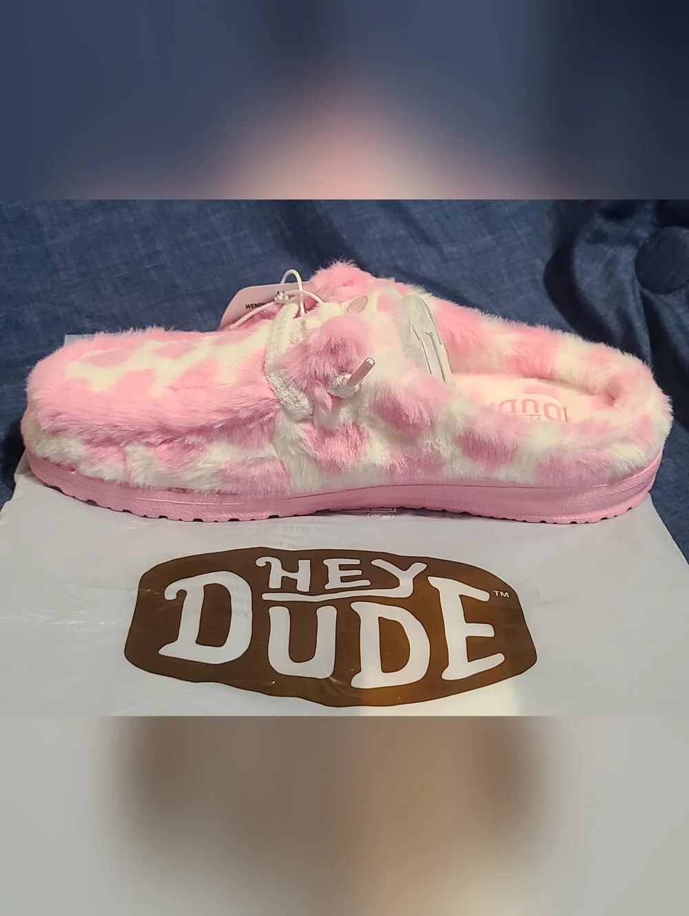 Hey Dude Wendy Heart Slippers, New In Original Packaging!  Womens 10 - Picture 7 of 10